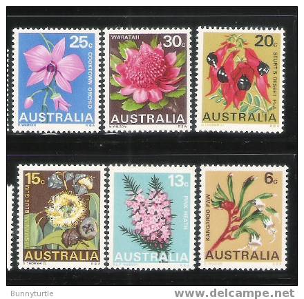 Australia 1968 State Flowers MNH - Nuevos