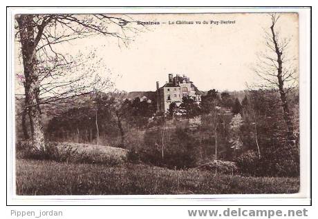 87 BESSINES * Le Château Vu Du Puy-Bertrol * Belle Vue - Bessines Sur Gartempe