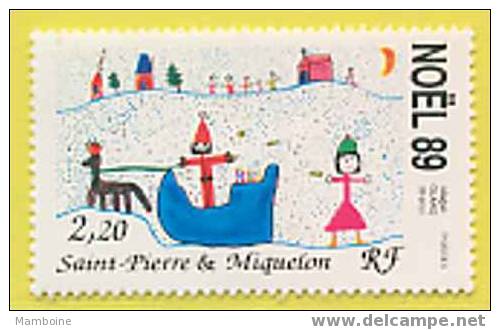 S P M  1989  N 512  Noel   Neuf  X X - Unused Stamps