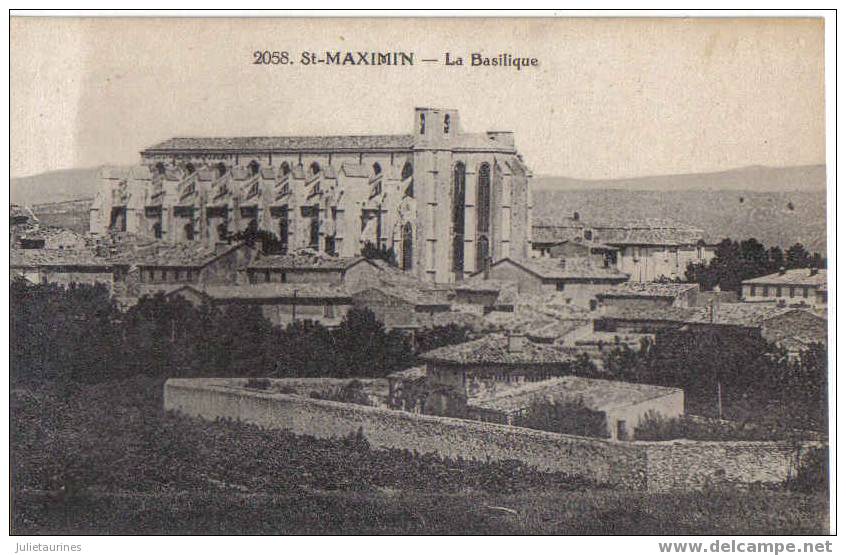 St-maximin-la-ste-baume La Basilique Cpa Bon état - Saint-Maximin-la-Sainte-Baume