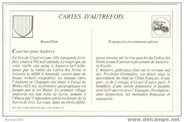 Reproduction CPA De La Caravane Du Courrier De La Seo De Urgel à Andorre La Vieille - Midi-Pyrénées