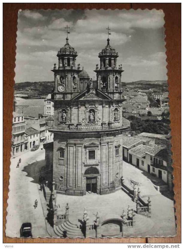 ANTIGUA FOTO POSTAL DE PONTEVEDRA - 20 - CAPILLA DE LA PEREGRINA - EDICIONES ARTIGOT . SIN CIRCULAR - - Pontevedra