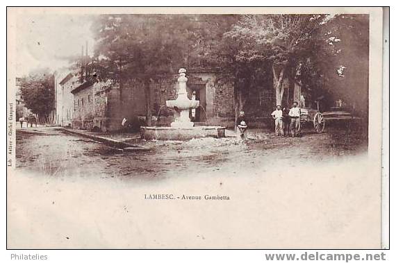 LAMBESC  AV GAMBETTA - Lambesc