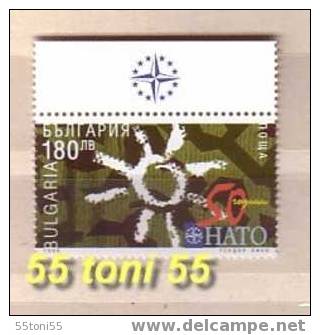 1999 50 Year NATO  1v. – MNH   BULGARIA   / Bulgarie - NATO