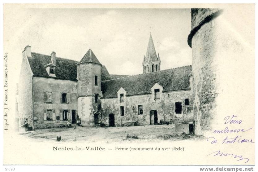 Nesles-la-Vallée (95) - Ferme (monument Du XVIe Siècle) - Nesles-la-Vallée