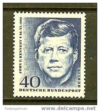 BERLIN 1964 MNH Stamp(s) J.F. Kennedy 241 #1235 - Unused Stamps