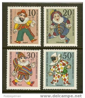 BERLIN 1970 MNH Stamp(s) Puppets On A String 373-376 #1223 - Nuevos