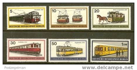 BERLIN 1971 MNH Stamp(s) Transports 379-384 #1202 - Unused Stamps