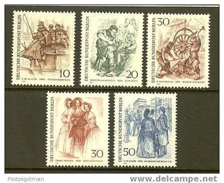 BERLIN 1969 MNH Stamp(s) Old Berlin 5 Values Only  #1238 - Unused Stamps