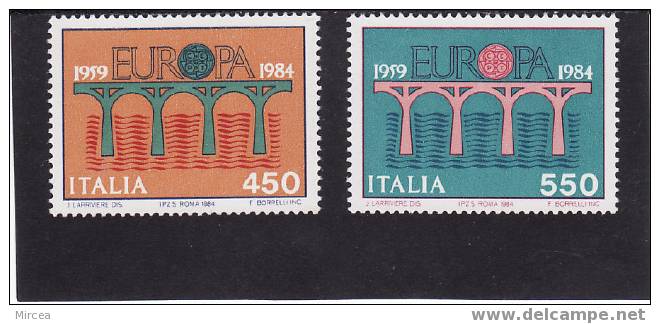 C4500 - Italie 1984 -  Yv.no.1618/9  Neufs** - 1984