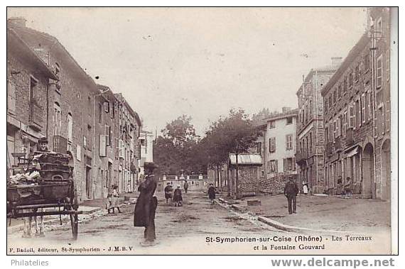 ST SYMPHORIEN LES TERREAUX  1904 - Saint-Symphorien-sur-Coise