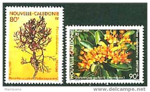 Nouvelle Caledonie 1989   Flore 574 / 75 .neuf   X X . - Nuevos