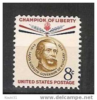 USA YT 651 * : Champion De La Liberté - Unused Stamps