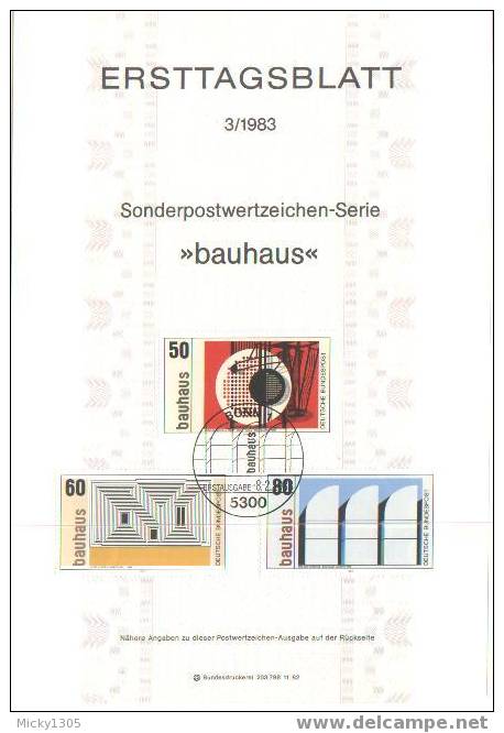 Germany - ETB 3/83 (Z261)- - 1974-1980