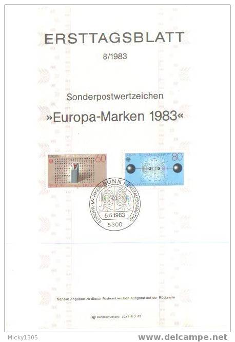 Germany - ETB 8/83 (Z266) ## - Autres & Non Classés