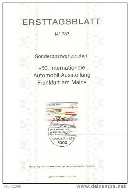 Germany - ETB 14/83 (Z270) ## - Altri & Non Classificati