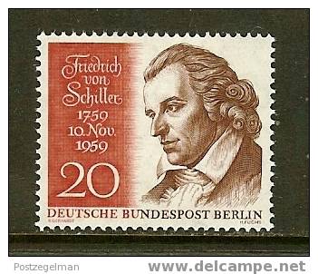 BERLIN 1959 MNH Stamp(s) F. V. Schiller 190 #1270 - Nuovi