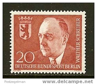 BERLIN 1960 MNH Stamp(s) Walter Schreiber 192 #1273 - Unused Stamps