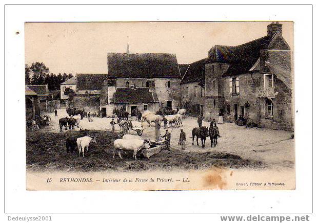 Sept7  6015554  Rethondes  Intérieur De La Ferme Du Prieuré N° 15 - Rethondes