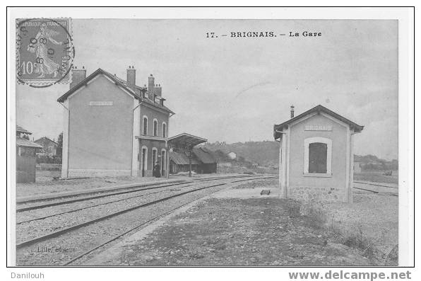 69 // BRIGNAIS / La Gare / Lille édit, (vue Intérieure) - Brignais