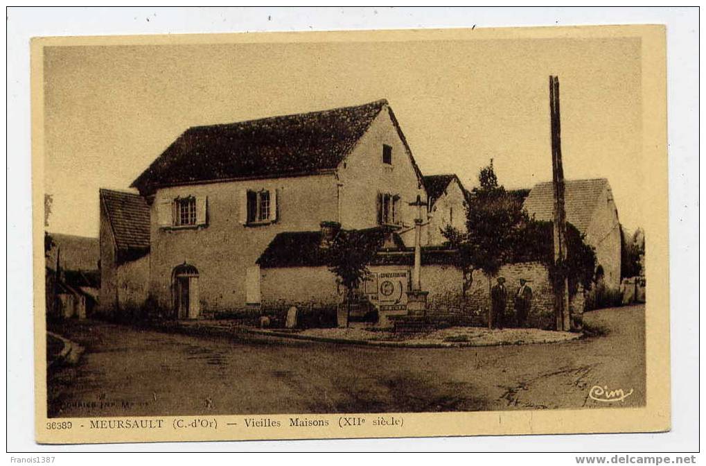 M5 - MEURSAULT - Vieilles Maisons (jolie Carte Animée) - Meursault