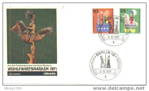 Germany / Berlin - FDC Mi-Nr 412/415 (U040)- - 1971-1980