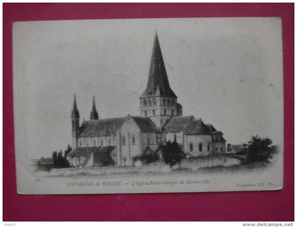 76 SAINT MARTIN DE BOSCHERVILLE EGLISE - Saint-Martin-de-Boscherville