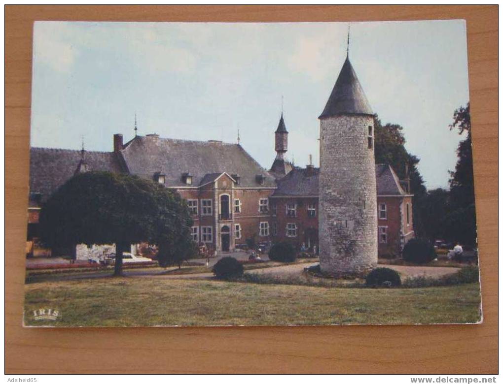 (2 Scans) Centre De Vacances, Vakantiecentrum L´Hirondelle Oteppe, Le Château, Het Kasteel - Burdinne