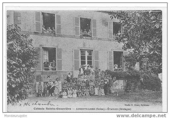 22 )) ETABLES Colonie Sainte Genevière, ANIMEE, Binet édit - Etables-sur-Mer