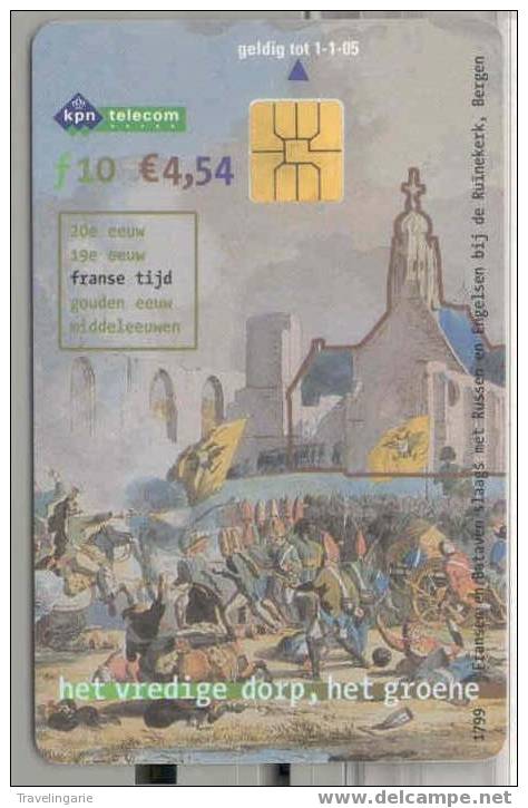 Nederland Bataille à Bergen Entre Les Français, Bataves, Russes Et Anglais 1799 - Leger