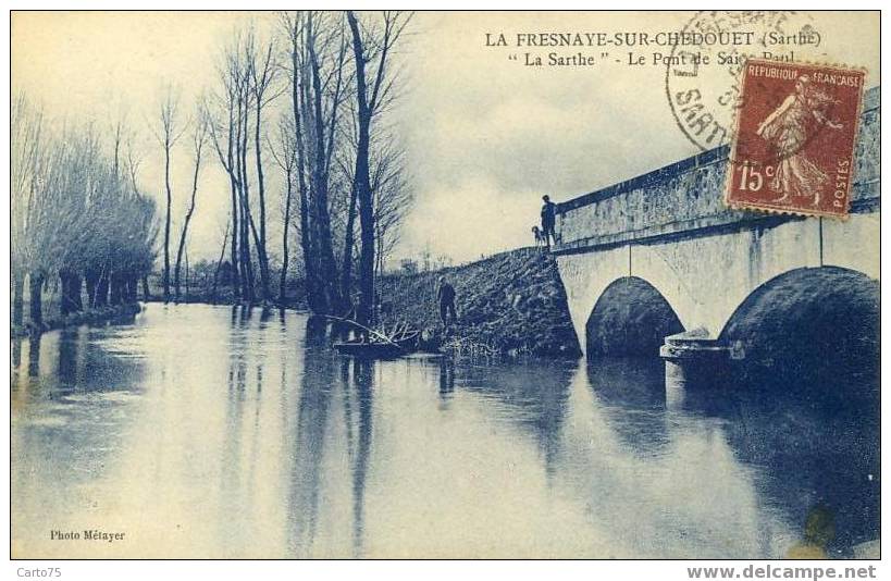 LA FRESNAYE SUR CHEDOUET 72 - Le Pont De Saint Paul - La Fresnaye Sur Chédouet