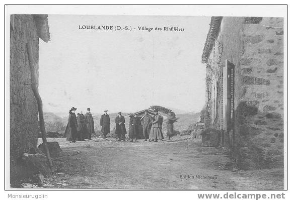 79 )) LOUBLANDE, Village Des Rinfilières, ANIMEE, éd Micheneau - Bressuire