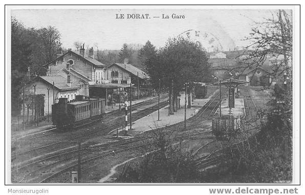 87 )) LE DORAT, La Gare, (vue Intérieure) - Le Dorat