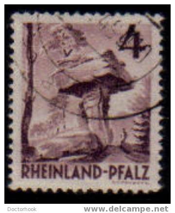 RHEINLAND PFALZ    Scott: # 6N 30  F-VF USED - Rijnland-Palts