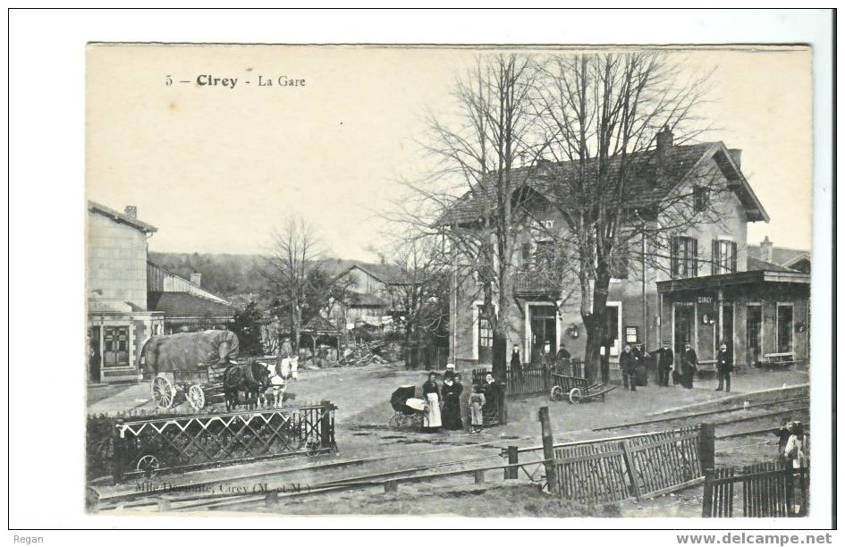 CPA---54--CIREY----Cirey Sur Vezouze ---LA GARE - Cirey Sur Vezouze