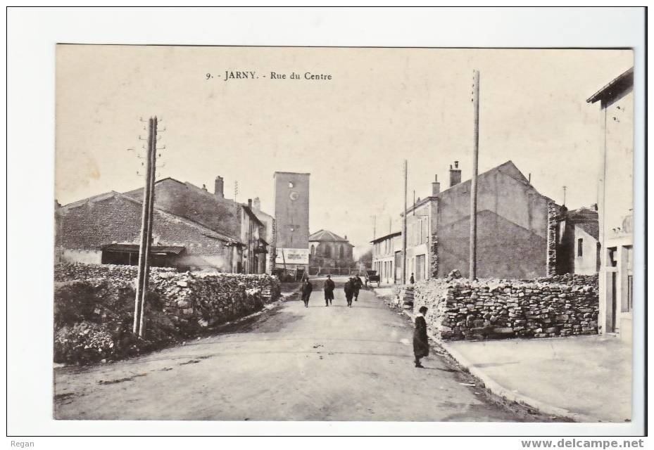 CPA---54--JARNY----RUE Du CENTRE - Jarny