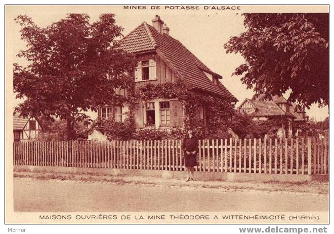 Maison Ouvrières De La Mine THEODORE  A WITTENHEIM-CITE - Wittenheim