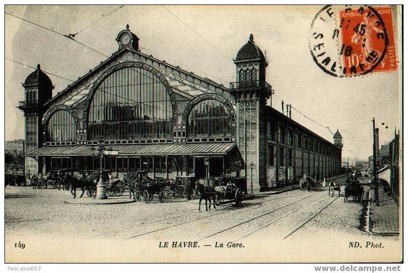 A00025 - Carte Postale De France - Très Belle Carte De Gare - Le Havre - Cap De La Hève