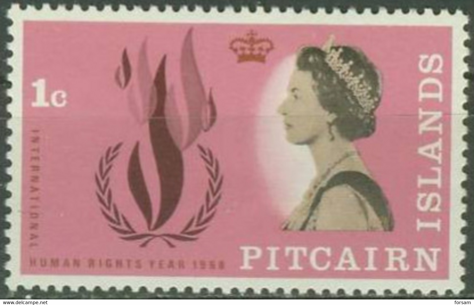 PITCAIRN ISLANDS..1968..Michel # 88...MLH. - Pitcairn