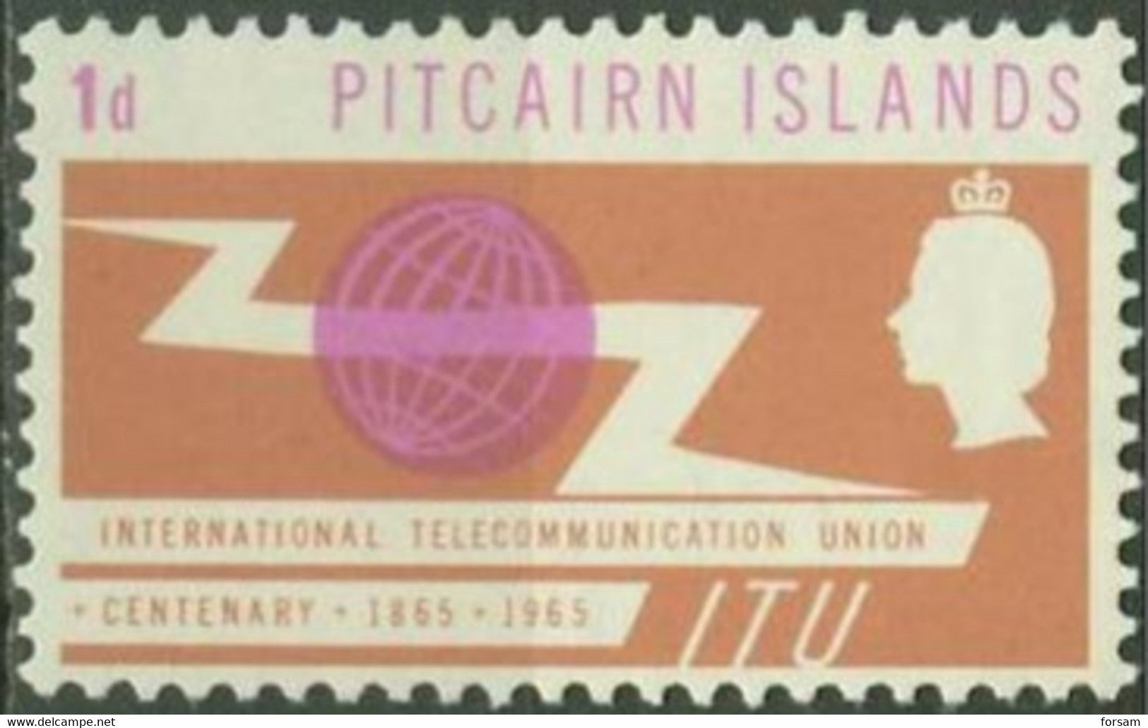 PITCAIRN ISLANDS..1965..Michel # 52...MLH. - Pitcairn