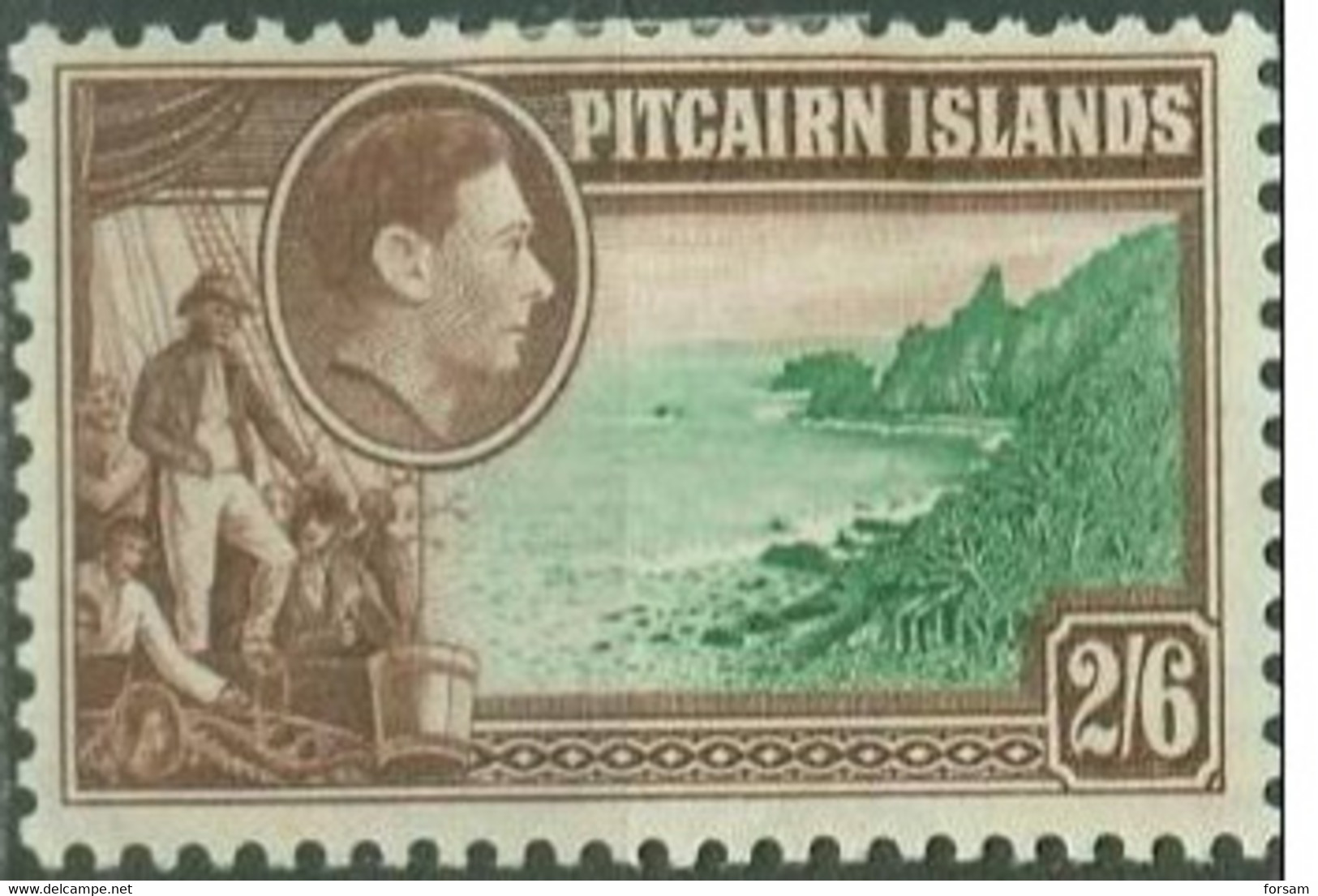 PITCAIRN ISLANDS..1940..Michel # 10...MLH. - Islas De Pitcairn