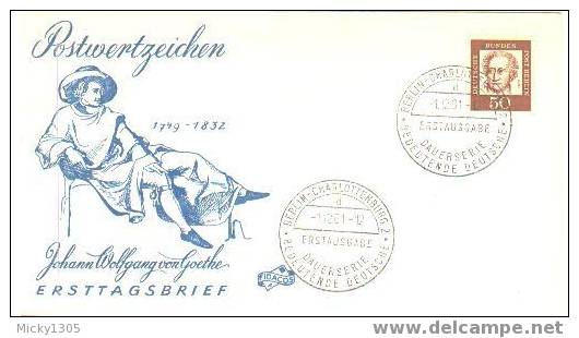 Germany / Berlin - FDC Mi-Nr 208 (U058)- - 1948-1970