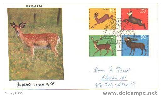 Germany / Berlin - FDC Mi-Nr 291/294 (U059)- - 1948-1970