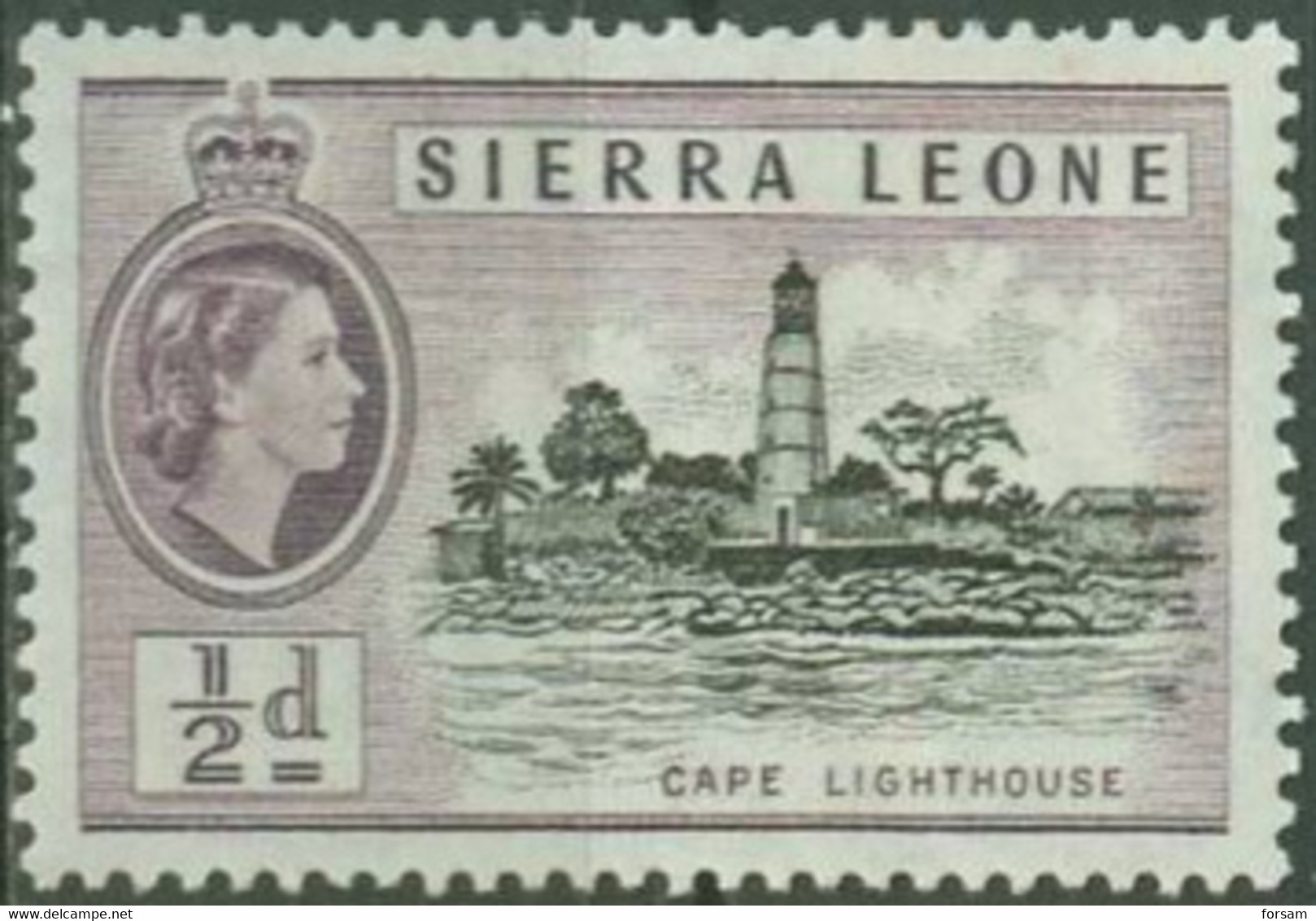 SIERRA LEONE..1956..Michel # 176...MLH. - Sierra Leone (...-1960)