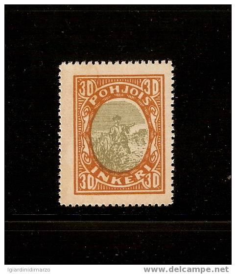 INGRIA (FINLANDIA) - 1920 - SOGGETTI VARI - VALORE DA 30 P. - NUOVO S.T.L. - IN BUONE CONDIZIONI - DC0745. - Local Post Stamps