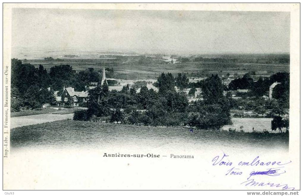 Asnières-sur-Oise (95) - Panorama - Asnières-sur-Oise