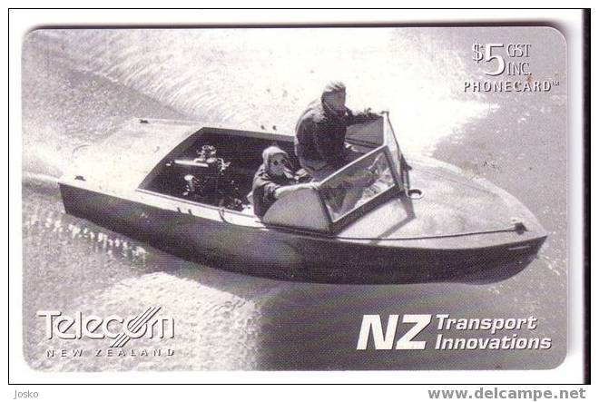 New Zealand - Transport Inovations - SHIP - Bateau - Schiff - Barco - Navire - Nave - Ships - Bateaux - New Zealand