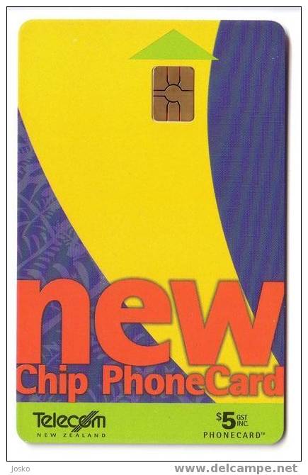 NEW CHIP PHONECARD ( New Zealand ) - Red 5$ - Nieuw-Zeeland