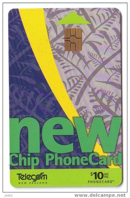 NEW CHIP PHONECARD ( New Zealand ) - Green 10$ - New Zealand