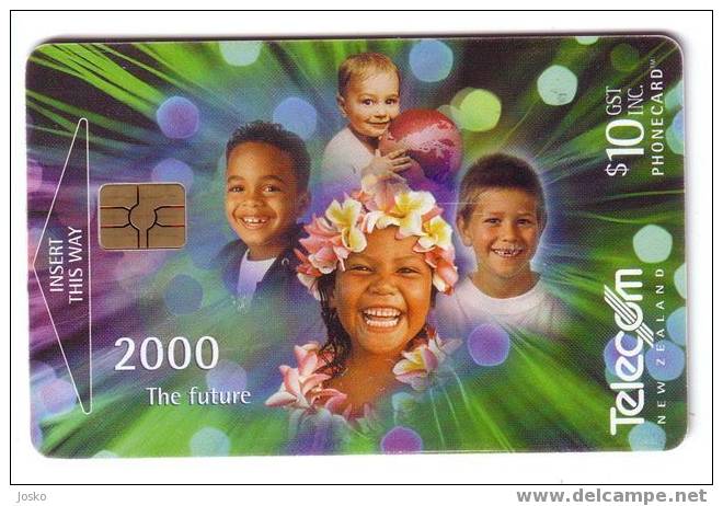 2000 ( New Zealand 45.000 Ex ) Children &ndash; Enfants - Child &ndash; Enfant - Kids &ndash; Bambini &ndash; Kid - Kind - Nueva Zelanda